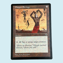 PUPPET STRINGS, Tempest, NM Near Mint, Magic The Gathering MTG - Image 1