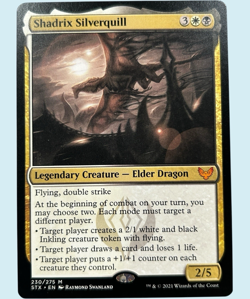 Shadrix Silverquill, Strixhaven, NM Near Mint, Magic the Gathering MTG - Image 1