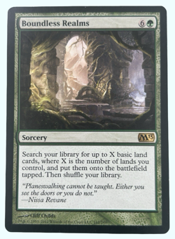 Boundless Realms, Magic 2013, NM Near Mint, Magic the Gathering MTG - Image 1