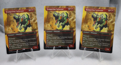 (3) x MTG - (Borderless) TRUMPETING CARNOSAUR - Lost Caverns of Ixalan (R) 0324 - Image 2