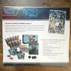 Pokemon Scarlet & Violet Black Bolt Elite Trainer Box Zekrom Thundurus 2024 - Image 2