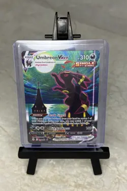 Pokemon TCG Umbreon VMAX Evolving Skies 215/203 Moonbreon - PACK PULLED - - Image 1