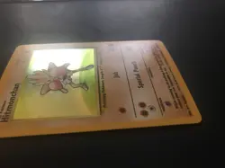 Base Set Hitmonchan Holo 7/102 Original Pokemon Card Wotc - Image 4