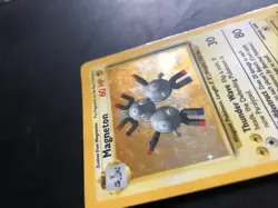 Pokemon TCG Magneton Base Set 9/102 Holo Unlimited Holo Rare HP - Image 4