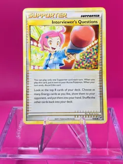 Interviewer's Questions 79/95 | Call Of Legends | Uncommon | Pokemon NM - Image 1