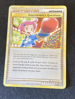 Interviewer's Questions 79/95 | Call Of Legends | Uncommon | Pokemon NM - Image 2