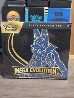 Pokemon TCG Mega Evolution Lucario Elite Trainer Box ETB New/ Factory Sealed🔥 - Image 1