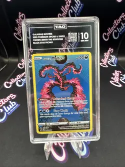 Pokemon TCG Galarian Moltres SWSH284 Black Star Promo TAG 10 - Image 1