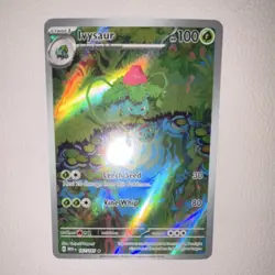 Pokemon Ivysaur Illustration Rare Full Art Holo 167/165 Scarlet & Violet 151, 1… - Image 2