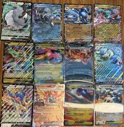 Lot Of 12 Jumbo Pokemon Trading Cards - Image 1