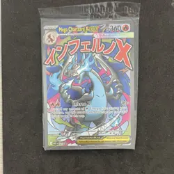 Pokemon TCG Mega Charizard X EX Me: Mega Evolution Promo 023 Holo Promo SEALED! - Image 1