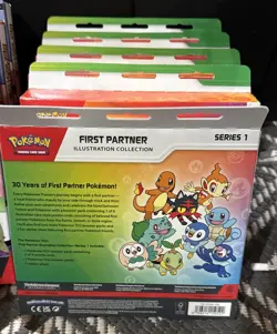 Pokemon TCG: First Partner Illustration Collection - Lot of 5 - Factory Sealed - Image 2