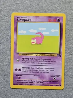 Slowpoke - 55/62 Fossil Unlimited Common Pokemon - Image 1