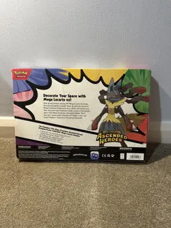 Pokemon Ascended Heroes: Mega Lucario Premium Poster Collection - Image 2