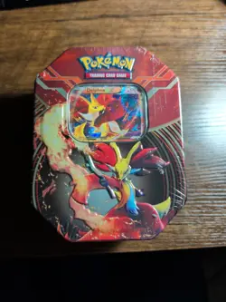 Pokemon 2014 XY Kalos Powers Tin Delphox EX Factory Sealed - Image 1