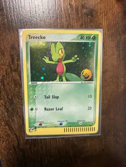 Pokemon Treecko 016 Nintendo Promo Holo Basic 40 HP 2003 - Image 1