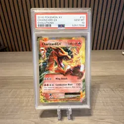 Pokemon Charizard EX 12/108 Evolutions Ultra Rare Holo PSA 10 2016 - Image 1