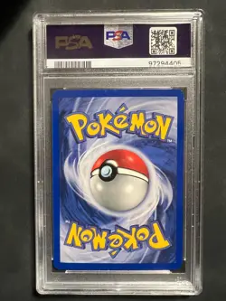 Pokemon Rocket's Moltres 012/132 Gym Heroes Holo 1st Edition PSA 8 - Image 2