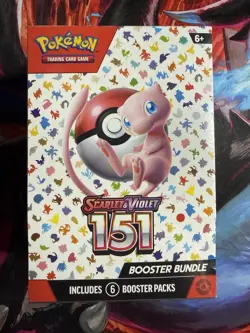 Pokemon TCG Scarlet & Violet 151 Booster Bundle Sealed New (6 packs) - Image 2