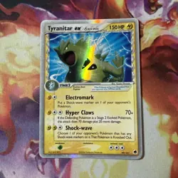 Tyranitar EX Dragon Frontiers Delta Species Holo Rare Pokemon 2006 - Image 1