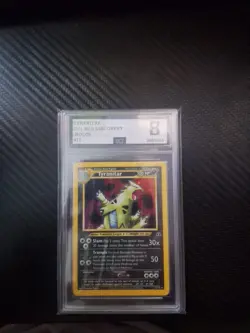 Pokemon TCG Tyranitar 2001 Neo Discovery Holo 12/75 UCZ 8 - Image 1