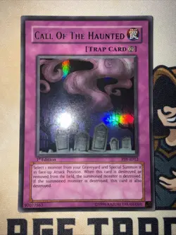 Call of the Haunted - PSV-E012 - Ultra Rare - 1st Edition - Yugioh NM - Image 2