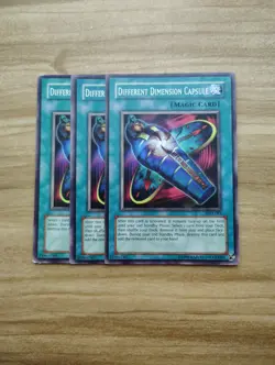 Yu-Gi-Oh! - Different Dimension Capsule 3X - Full Playset - Image 1
