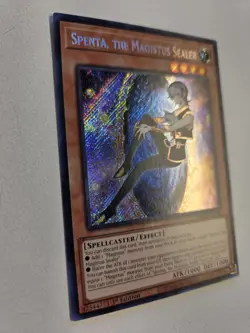 Spenta, the Magistus Sealer BPRO-EN098 Secret Rare Burst Protocol Yugioh Mint - Image 2