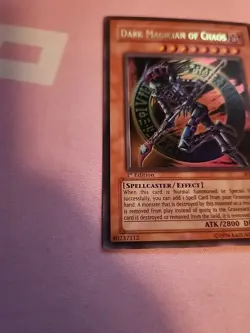 Dark Magician of Chaos IOC-065 Invasion of Chaos 1st Edition LP/PLAYED - Image 2