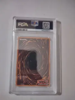 Yu-Gi-Oh! PSA 9 Tempest Magician Secret Rare First Edition CSOC-EN088 - Image 2