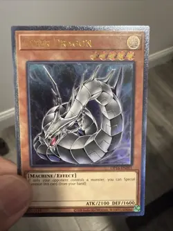 YUGIOH Cyber Dragon OP16-EN001 ALTERNATE ART ULTIMATE RARE NEAR MINT - Image 3