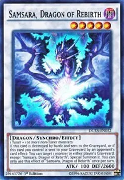 Duelist Alliance #DUEA-EN052 Samsara, Dragon of Rebirth - Image 1