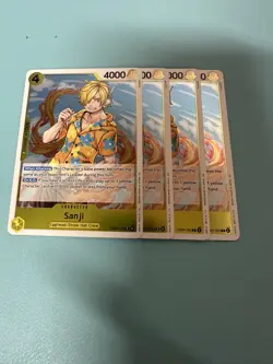 One Piece Card Game - ENGLISH - Sanji (Rare) EB04-052 OP15 PLAYSET - Image 1