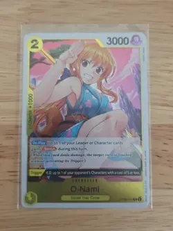 One Piece CCG O-Nami OP06-101 Alt Art English R - Image 1