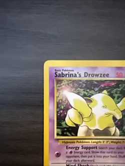 Vintage Pokemon Cards: Gym Challenge Common: Sabrina's Drowzee 95/132 - Image 2