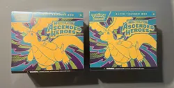 Pokemon TCG Ascending Heroes ETB - Lot of 2 - Factory Sealed - Image 1