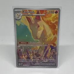Pokemon Rapidash 189/182 Sv10 Destined Rivals Illustration Rare Holo 110 HP - Image 1