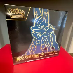 Mega Evolution Pokemon Center Elite Trainer Box (Exclusive) [Mega Lucario] - Image 1