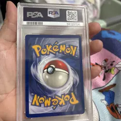 1999 POKEMON FOSSIL #9/62 KABUTOPS HOLO RARE PSA 7 9/62 - Image 2