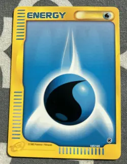 Water Energy 165/165 E-reader Expedition Pokemon Near Mint NM - Image 1