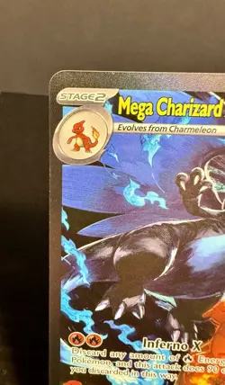 Pokemon Mega Charizard X ex Special Illustration Rare Phantasmal Flames 125/094 - Image 3