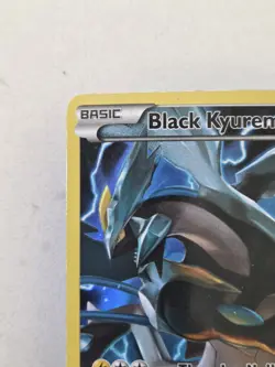 Pokemon TCG Black Kyurem XY80 Full Art Black Star Holo HP120 Frozen Slice 120 - Image 4