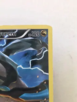 Pokemon TCG Black Kyurem XY80 Full Art Black Star Holo HP120 Frozen Slice 120 - Image 5