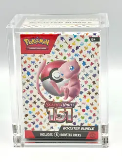 Pokemon TCG Scarlet & Violet 151 Booster Bundle New & Sealed + Acrylic Case - Image 1