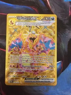 Pokemon TCG Charizard EX #228/197 Sv03: Obsidian Flames NM - Image 1