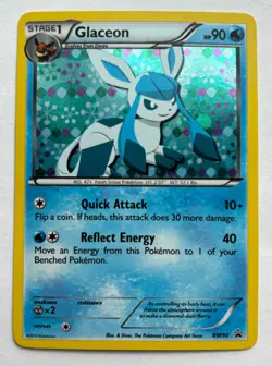 Pokemon TCG Glaceon #BW90 Black Star Promo Holo Rare (2013) NM - Image 1