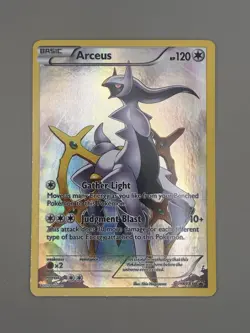 2015 Pokemon Black Star Promos XY83 Arceus - LP - Image 1