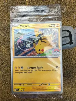 Pokemon SEALED Pikachu SVP 190 World Championships 2024 Promo!! - Image 1