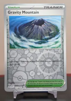 Pokemon Gravity Mountain #177/191 English Surging Sparks Reverse Holo - Image 1