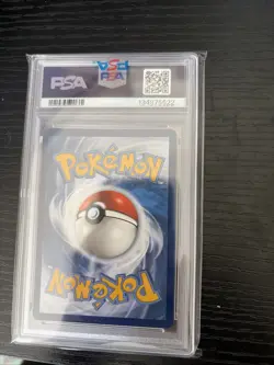 2021 POKEMON SWORD & SHIELD FUSION STRIKE #245 FULL ART/CELEBI V PSA 10 - Image 2